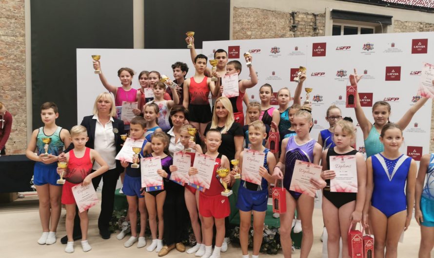 Latvijas Republikas čempionāts un  Latvijas jaunatnes meistarsacīkstes “Cerību kauss” lēcienos uz batuta