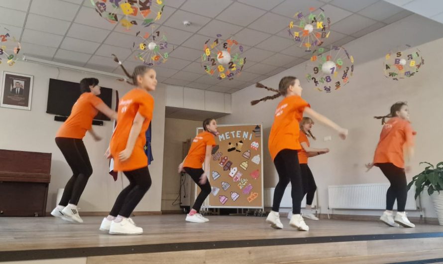 Mūsdienu deju grupa “Okey” uzstājās Rīgas 2.pamatskolā