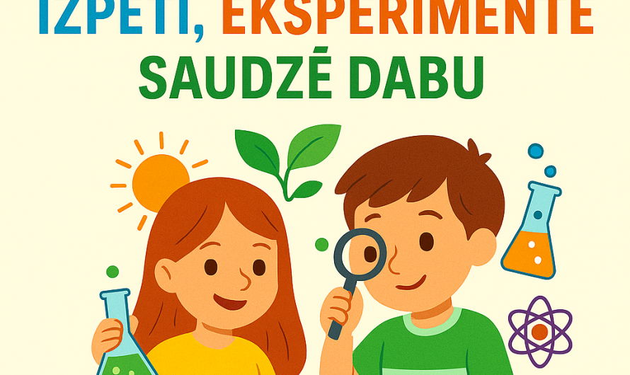 🌿 “Vides alķīmiķi” — pārvērt zinātkāri par piedzīvojumu, kas iedegs zaļo dzirksti!