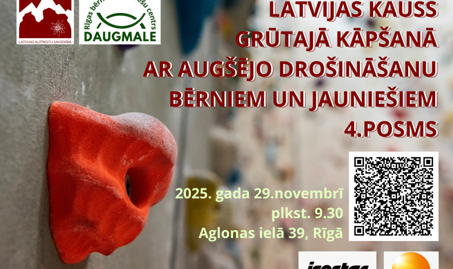 Latvijas Kausa 4. posms grūtajā kāpšanā