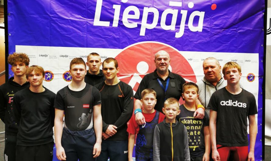 Apsveicam sportistus un trenerus ar veiksmīgu startu!