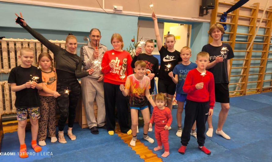 Svētku pasākums batutistiem