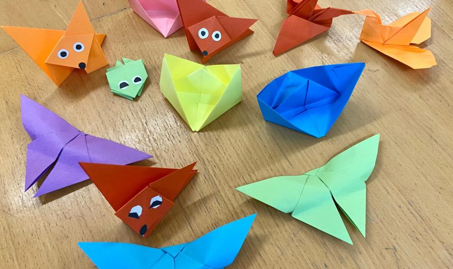 Origami locīšanas darbnīca