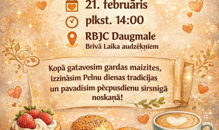 Gardumu pēcpusdiena Pelnu dienas noskaņās