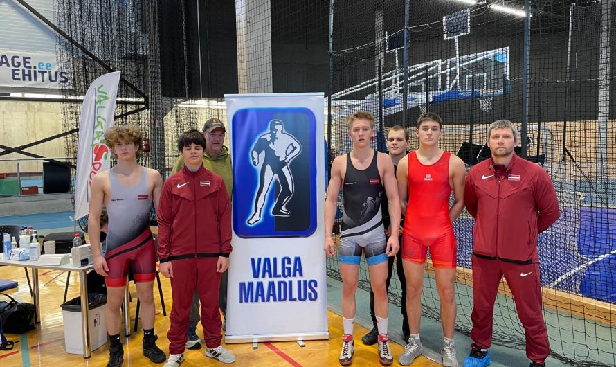 Valgā norisinājās ikgadējais turnīrs grieķu-romiešu cīņā