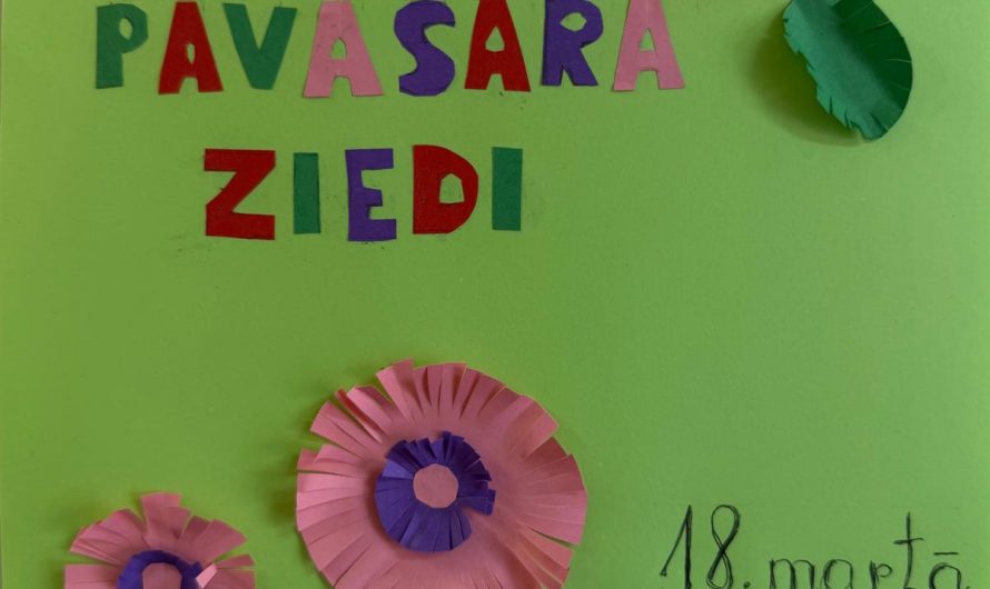 PAVASARA ZIEDI aplikāciju konkurss