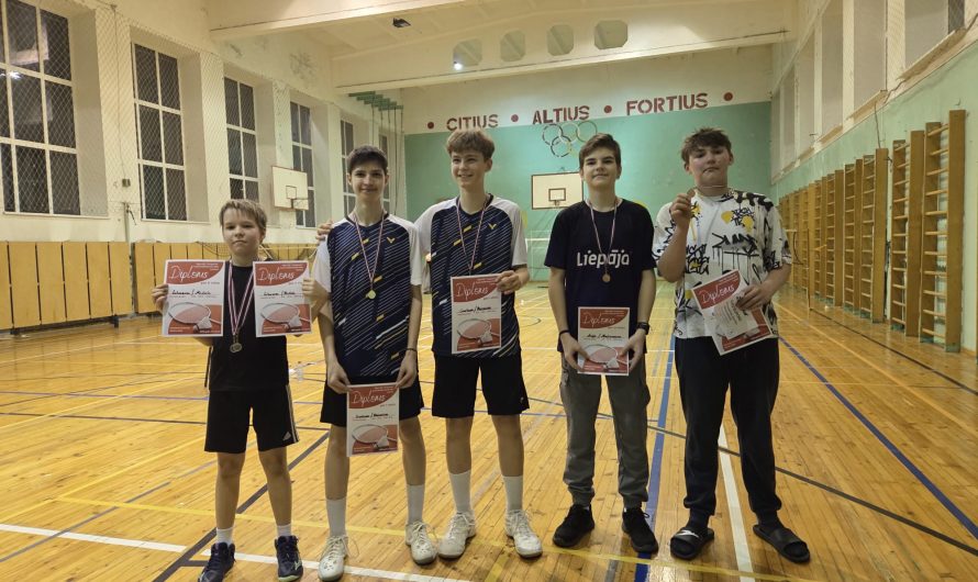 Rīgā aizvadīts badmintona turnīrs “Rīgas Jaunatnes kauss”