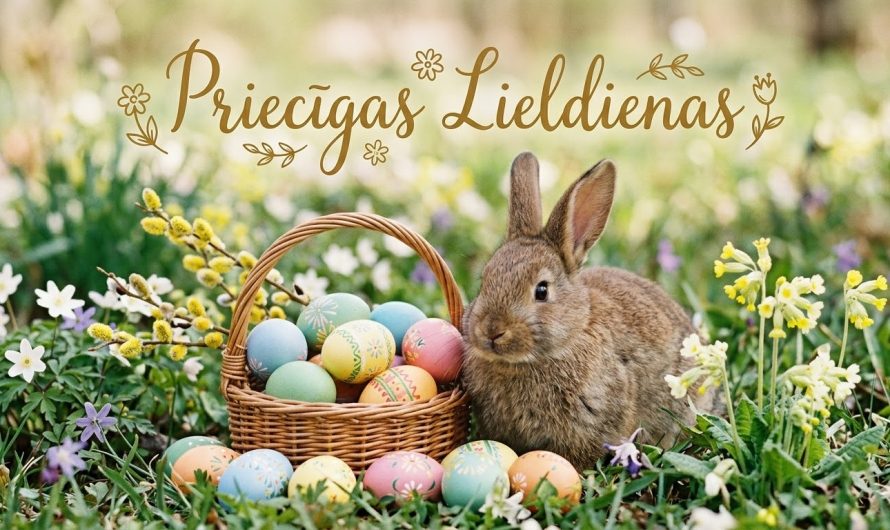 Priecīgas Lieldienas!