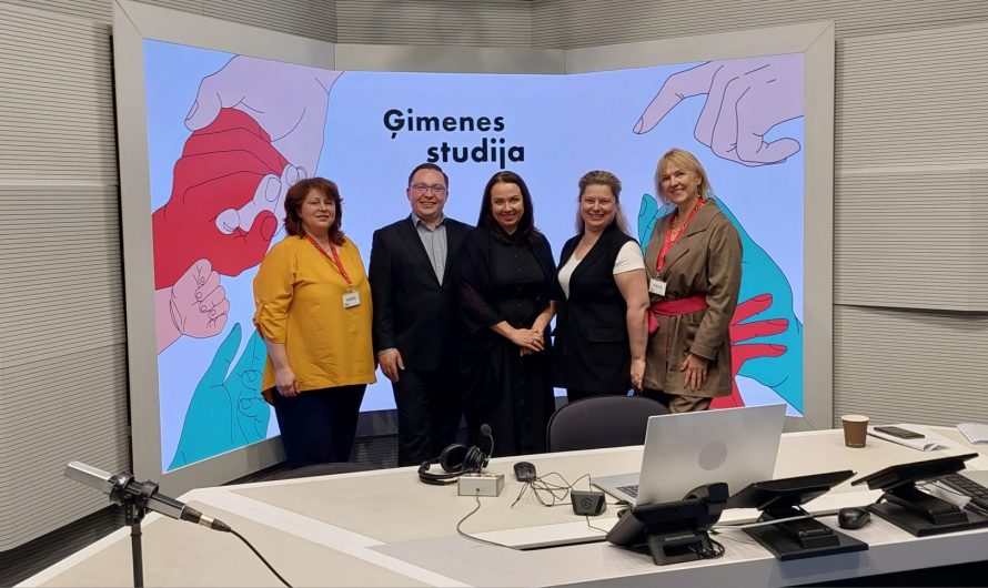Dalība Latvijas Radio raidījumā “Ģimenes studija”