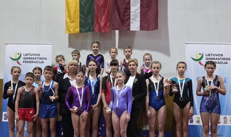 Izcili panākumi Lietuvas pavasara čempionātā batuta lēkšanā!