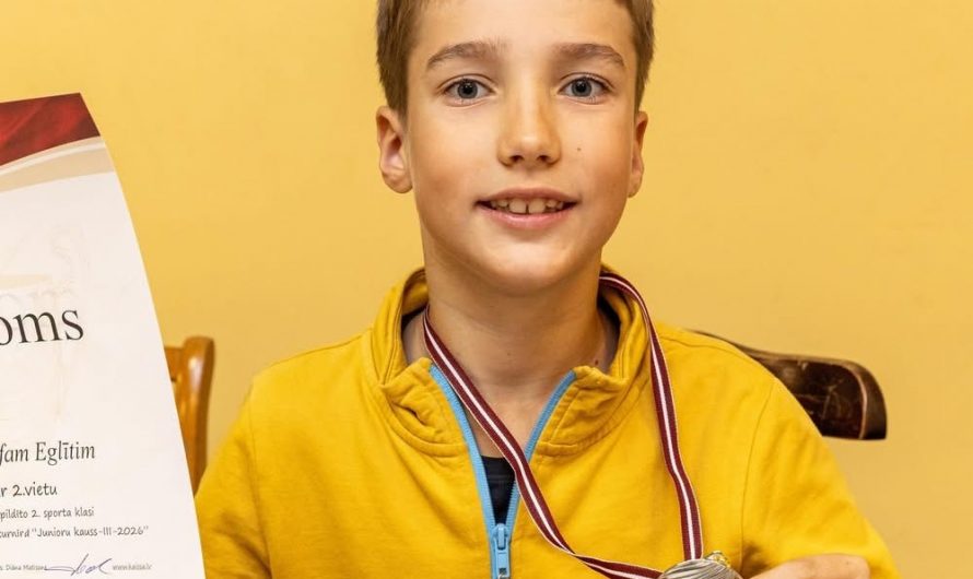 RBJC “Daugmale” šaha pulciņa audzēkņu pirmie sasniegumi 2026./2027.māc.gadā