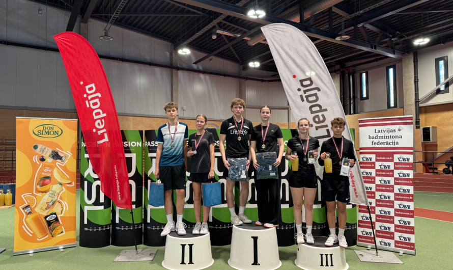 RSL Latvijas kauss jauniešiem 2. posms badmintonā